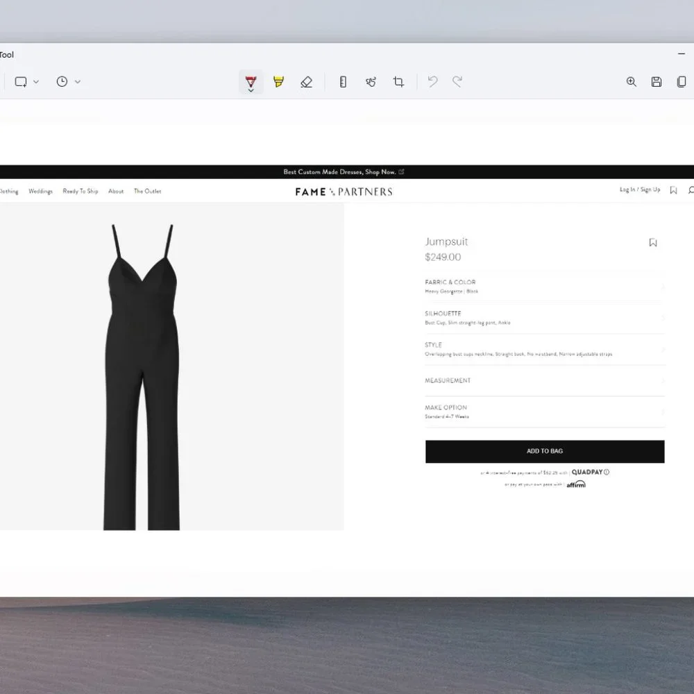 Fame and Partners Jumpsuit in Black NWT - Picture 4 of 14
